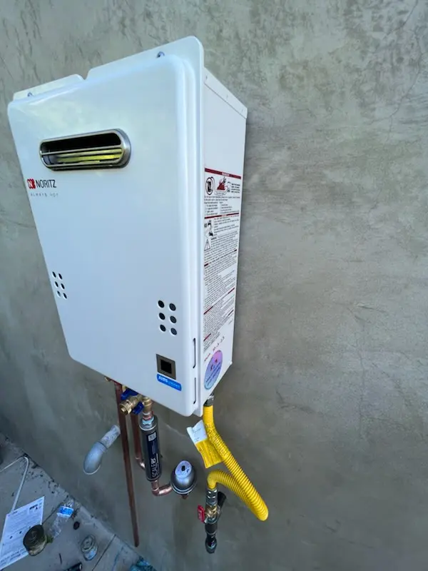 Tankless water heater installation for Wopowog homes